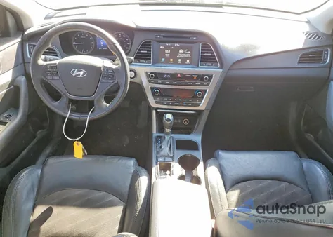 2016 Hyundai Sonata Sport z USA, uszkodzony, nr VIN 5NPE34AF0GH425934